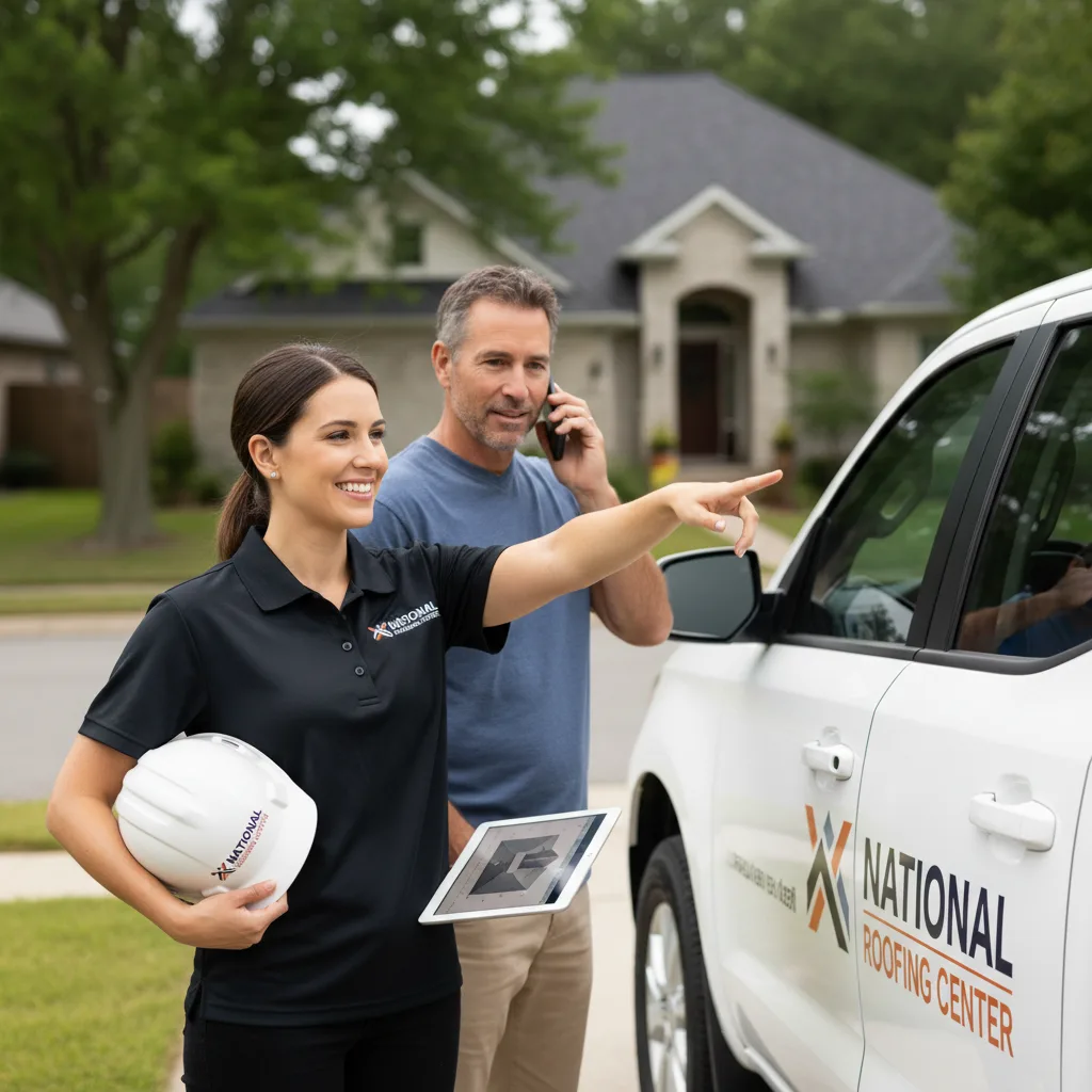 National Roofing Center customer support in Shacklefords